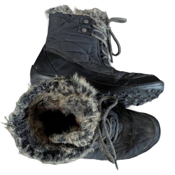 Columbia Women's Insulated Waterproof Lace up Winter Snow boots - Size 9 - Picture 10 of 12